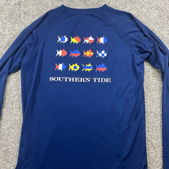 Lot Southern Tide Tide to Trail Long-Sleeve Performance Shirts Youth XL - Picture 13 of 16